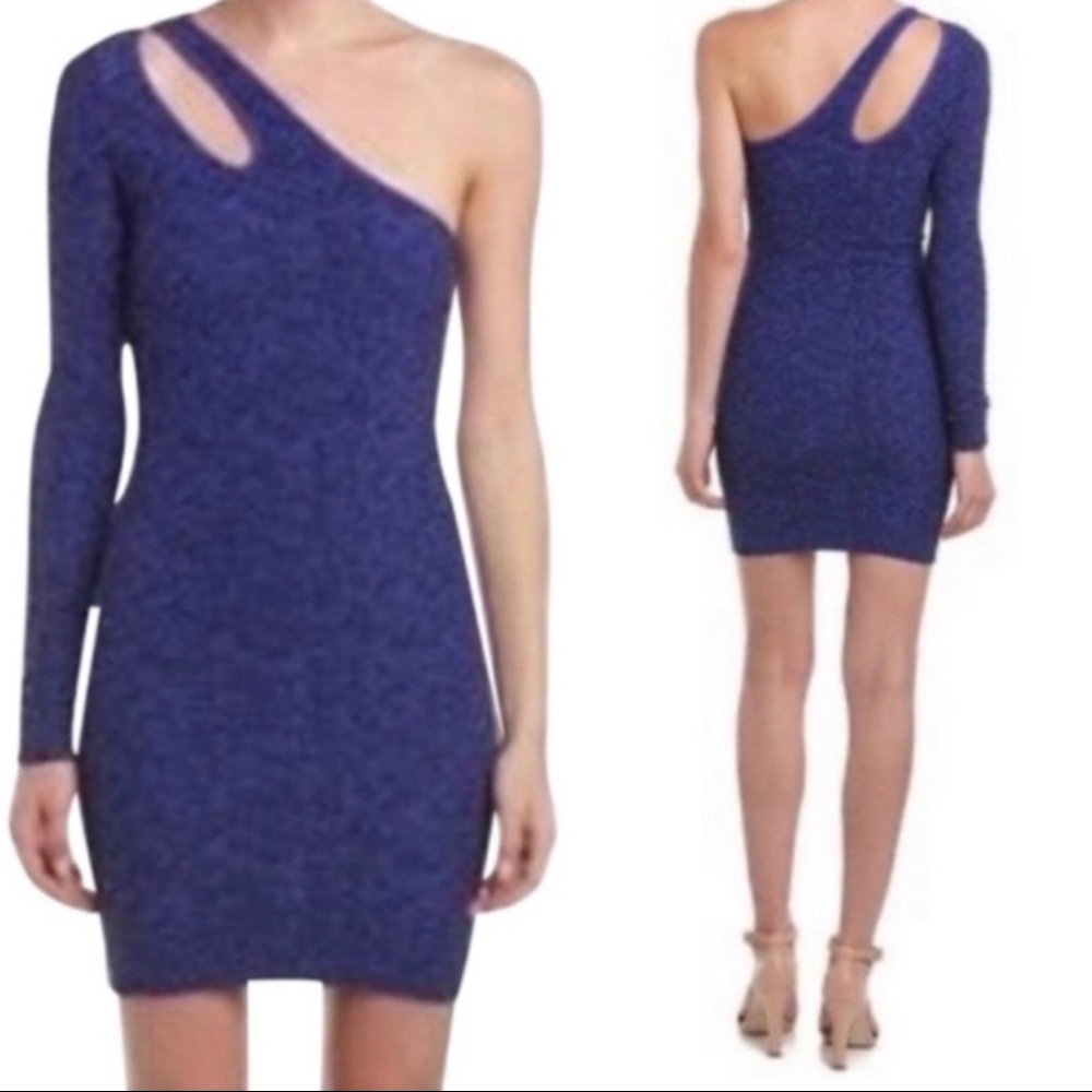 NWT BCBGeneration PeriBlue Bodycon Mini Dress M/L